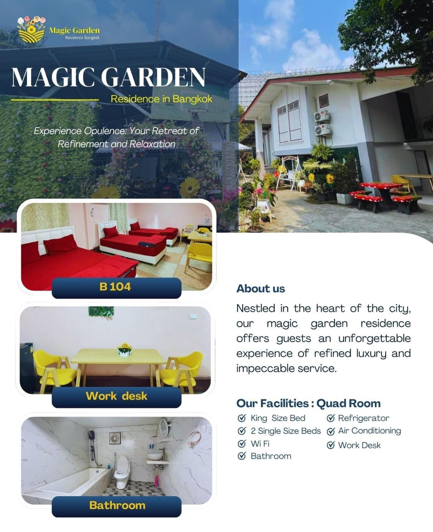 Magic Garden Residence 방콕 외부 사진